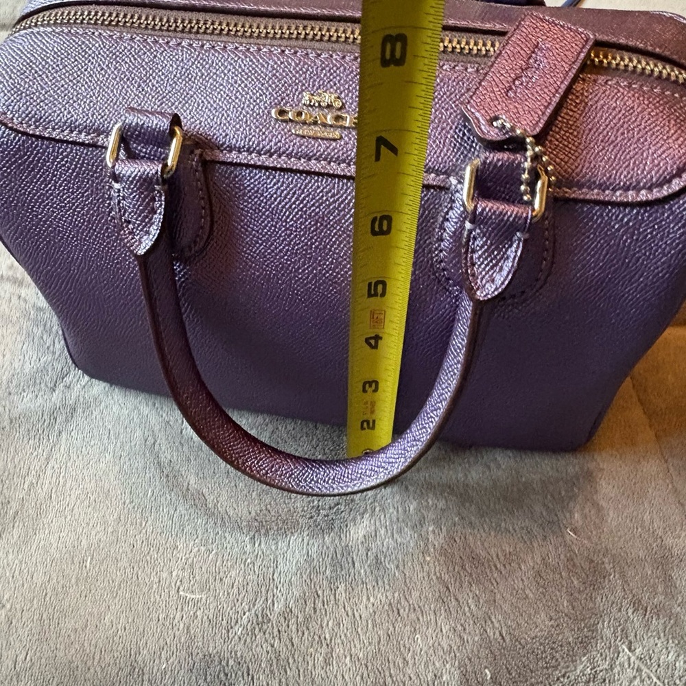Coach Purple purse - Picture 12 of 12